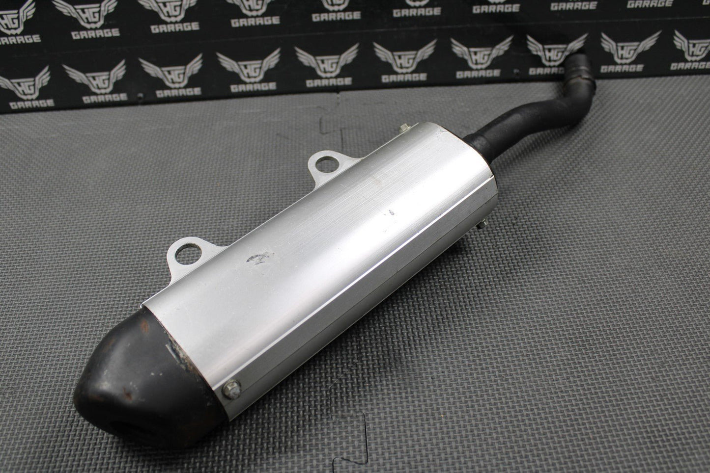2003 03 - 05 KAWASAKI KX125 OEM MUFFLER EXHAUST SILENCER SLIP ON PIPE 18100 - 0003 - hggarage