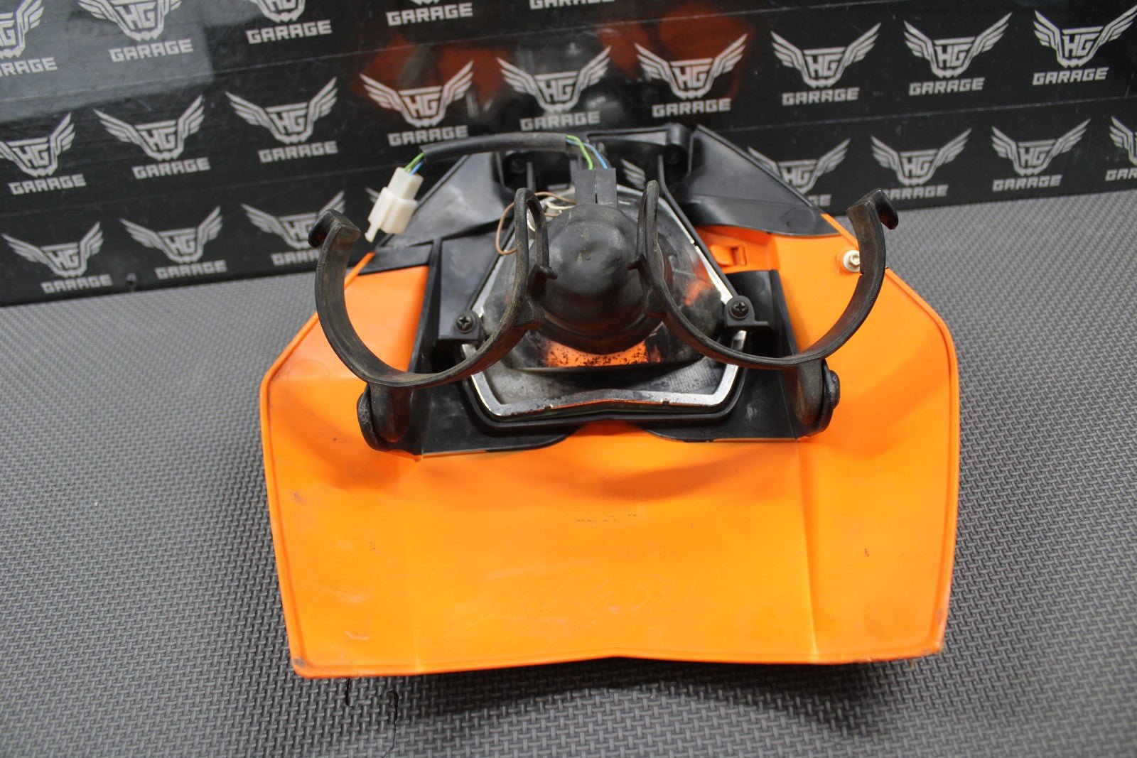 2010 KTM 250 XCF - W OEM HEADLIGHT SHROUD NUMBER PLATE HEAD LIGHT 7730800704404 - hggarage