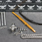 2015 YAMAHA YZ250FX OEM CAM CHAIN CAMSHAFT TENSIONER GUIDES HARDWARE 5TA - 12210 - 1 - hggarage