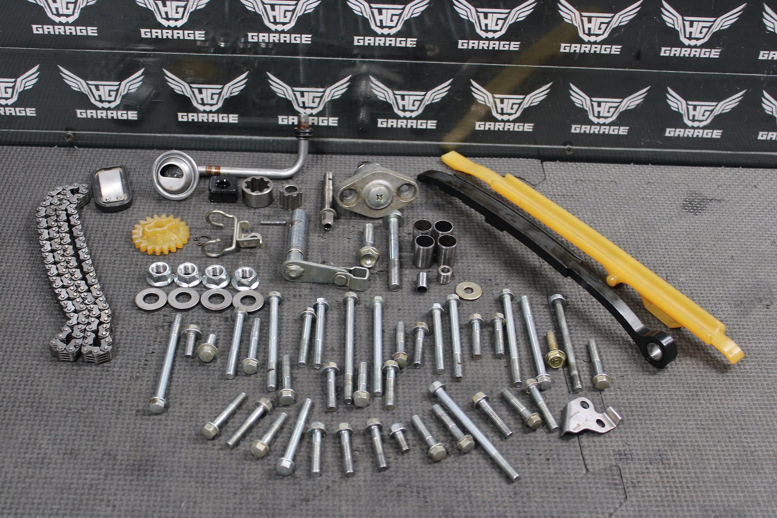 2003 Honda CRF450R OEM Chain Tensioner Topend Engine Hardware Assembly Low Hour - hggarage