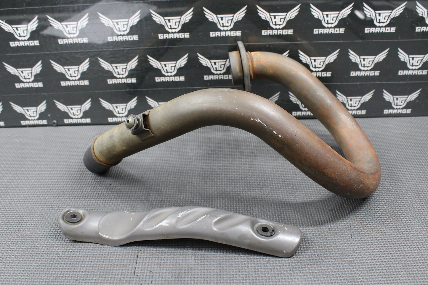 2000 SUZUKI 00 - 07 DRZ400 DRZ400E OEM EXHAUST PIPE CHAMBER HEADER 14150 - 29F00 - hggarage