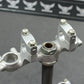 1998 KAWASAKI KX60 90 - 03 OEM FRONT FORKS LOWER UPPER TRIPLE TREE STEM CLAMP - hggarage