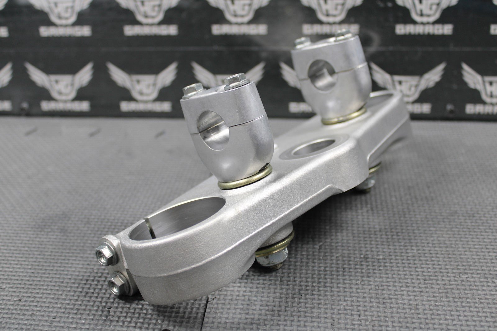 2003 00 - 03 HONDA CR125R CR250R OEM FRONT FORK UPPER TRIPLE TREE BAR CLAMP NICE! - hggarage