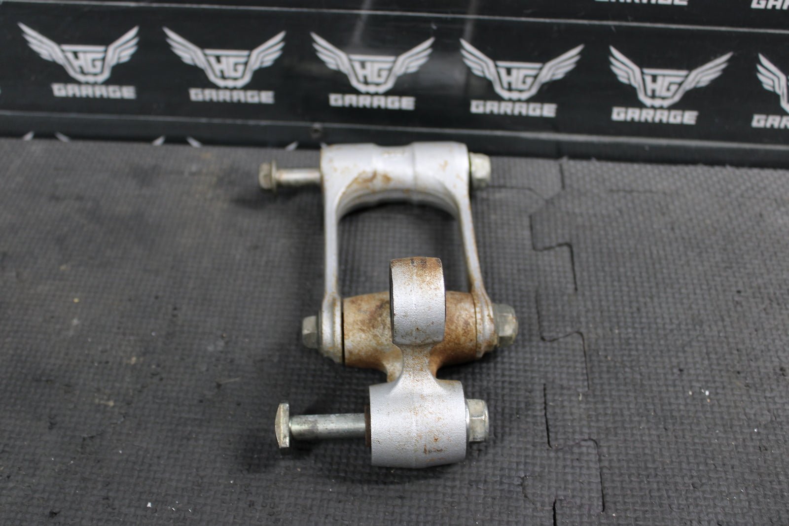 2008 HONDA CRF150R CRF150RB OEM REAR SHOCK LINKAGE LINKS ASSEMBLY - hggarage