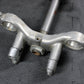 2002 KAWASAKI KX65 OEM FRONT FORKS LOWER UPPER TRIPLE TREE STEM CLAMP - hggarage