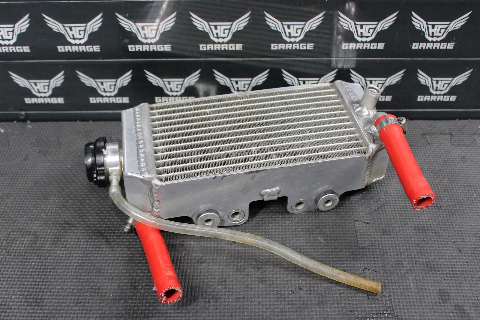 2008 HONDA CRF150RB CRF150R AFTERMARKET OVERSIZED RIGHT FILL RADIATOR COOLER CAP - hggarage