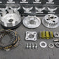 2000 HONDA XR200R OEM COMPLETE CLUTCH W PLATES BASKET HUB 22100 - 437 - 020 22121 - KC - hggarage