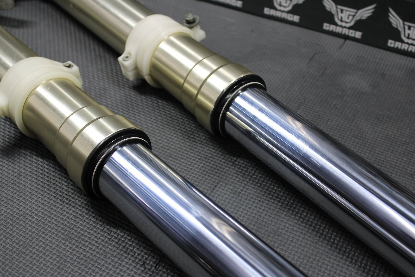 2000 SUZUKI 00 - 04 DRZ400 OEM RIGHT LEFT FRONT SUSPENSION FORKS SHOCKS DAMPERS - hggarage