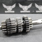 1992 89 - 93 KAWASAKI KX125 OEM TRANSMISSION TRANNY SHAFTS GEARS GEARBOX GOOD! - hggarage