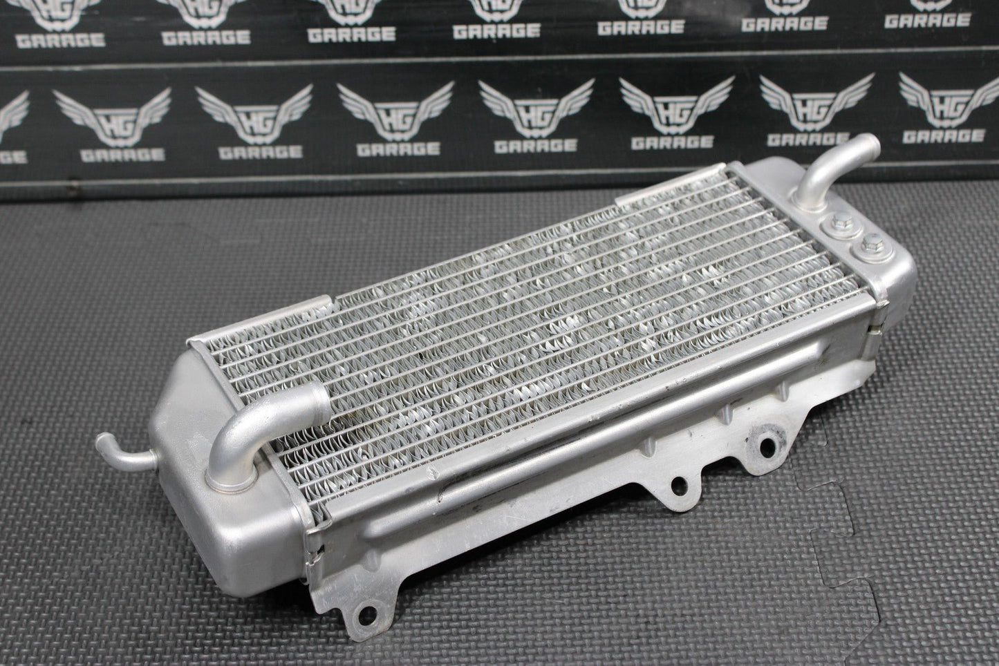 2014 KAWASAKI 10 - 16 KX250F OEM LEFT ENGINE MOTOR COOLING COOLER RADIATOR - hggarage