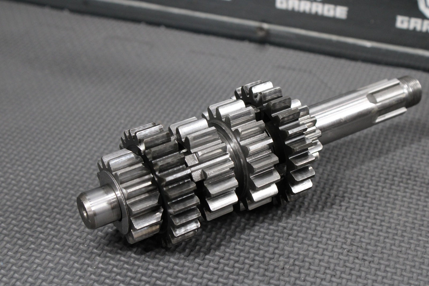 1986 KAWASAKI KDX200 OEM TRANSMISSION TRANNY GEARBOX SHIFT FORKS DRUM GEARS - hggarage