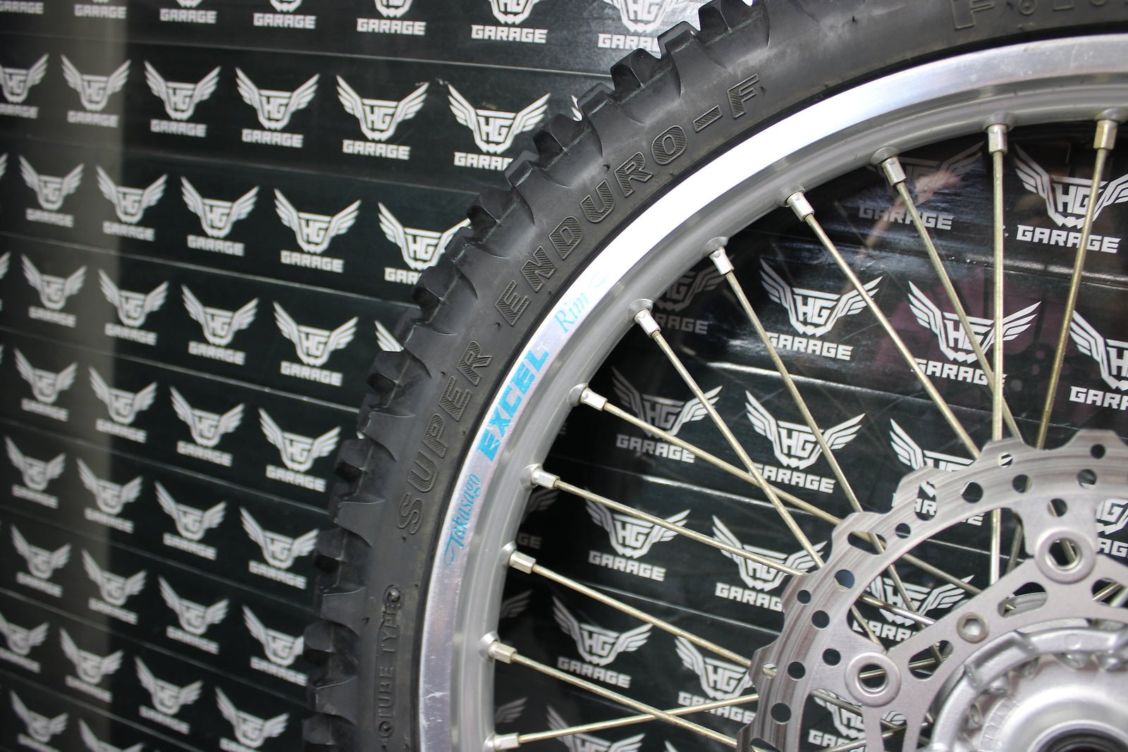 2008 Yamaha YZ450F OEM Excel Front Wheel Rim Hub Assembly 5NY - 25111 - 00 - 00 - hggarage
