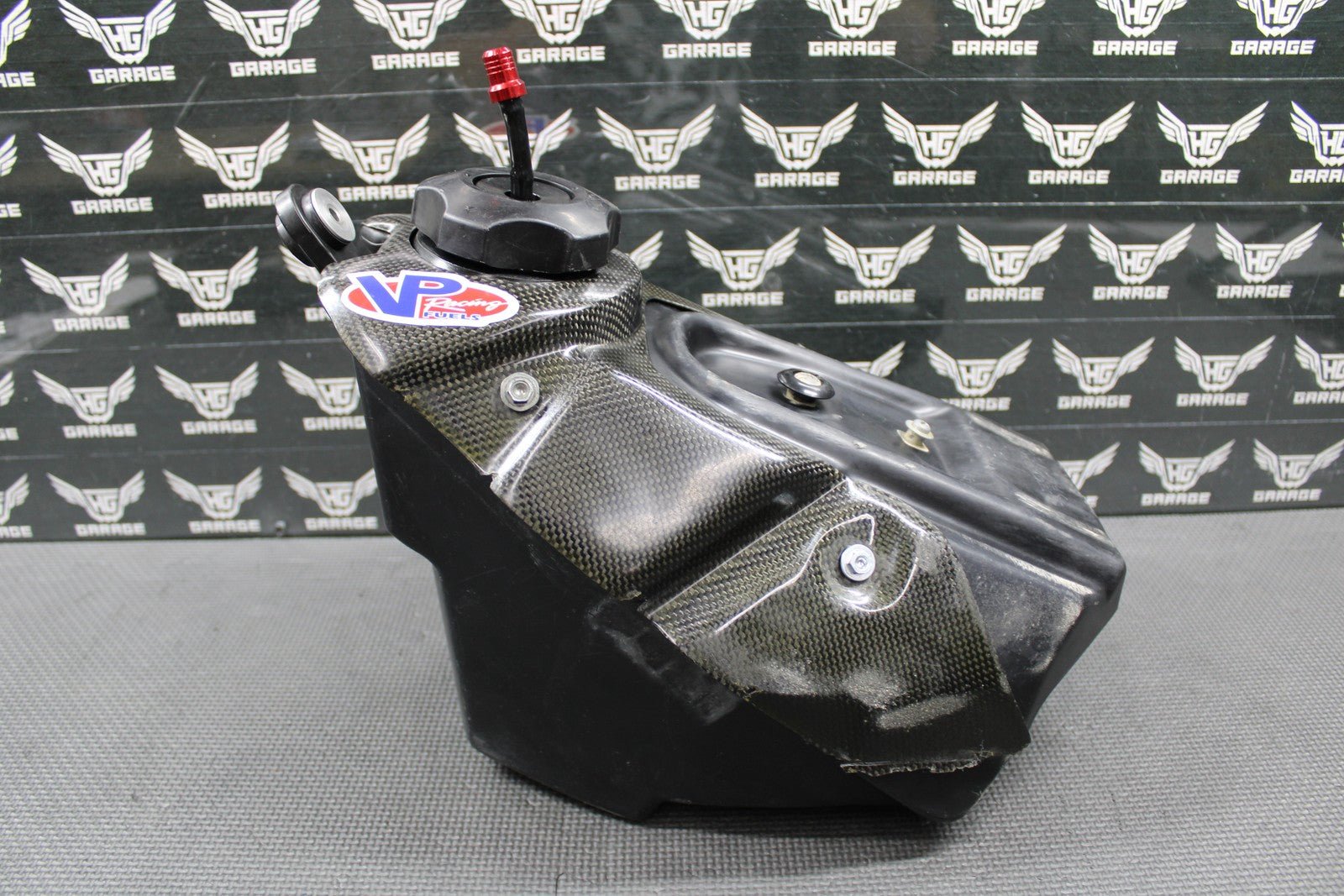 2012 HONDA 10 - 13 CRF250R 09 - 12 CRF450R OEM GAS FUEL TANK CELL RESERVOIR CARBON - hggarage