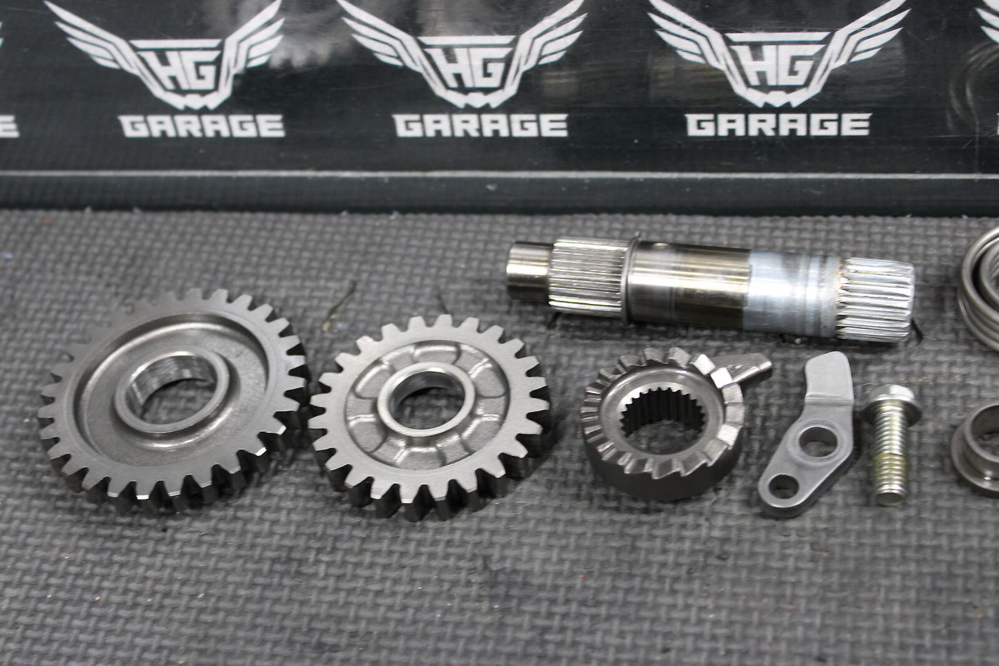 2008 HONDA CRF150R CRF150RB OEM KICKSTART KICK START SHAFT W IDLER GEAR