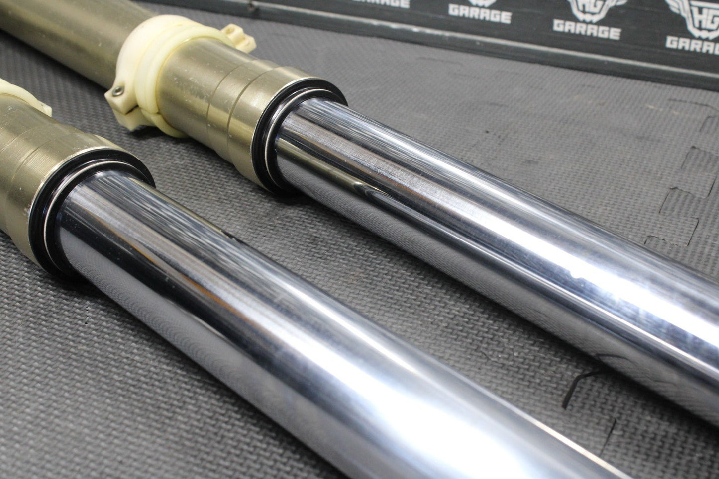 2000 SUZUKI 00 - 04 DRZ400 OEM RIGHT LEFT FRONT SUSPENSION FORKS SHOCKS DAMPERS - hggarage