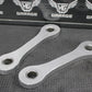 1997 KAWASAKI KX250 OEM REAR SHOCK LINKAGE LINKS RELAY ARM PARTS OR REPAIR! - hggarage