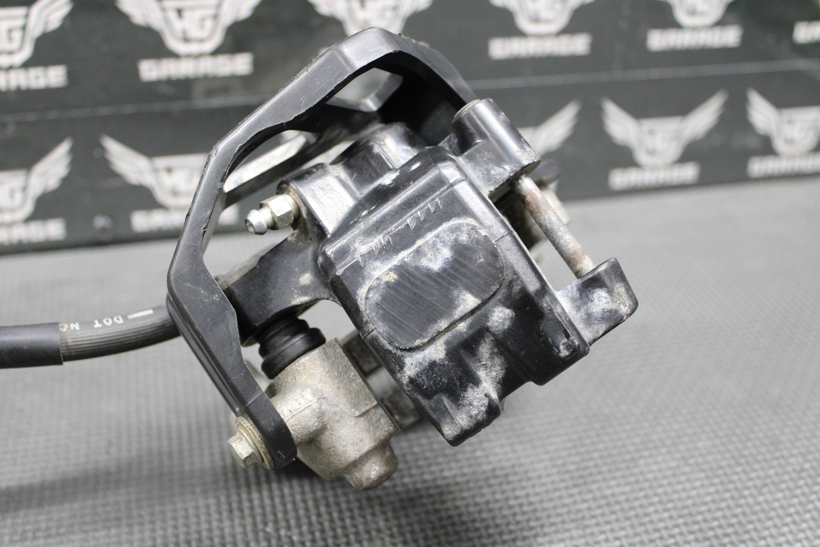 2009 KAWASAKI 2009 2010 KLX250SF OEM NISSIN REAR BACK BRAKE CALIPER MASTER LEVER - hggarage