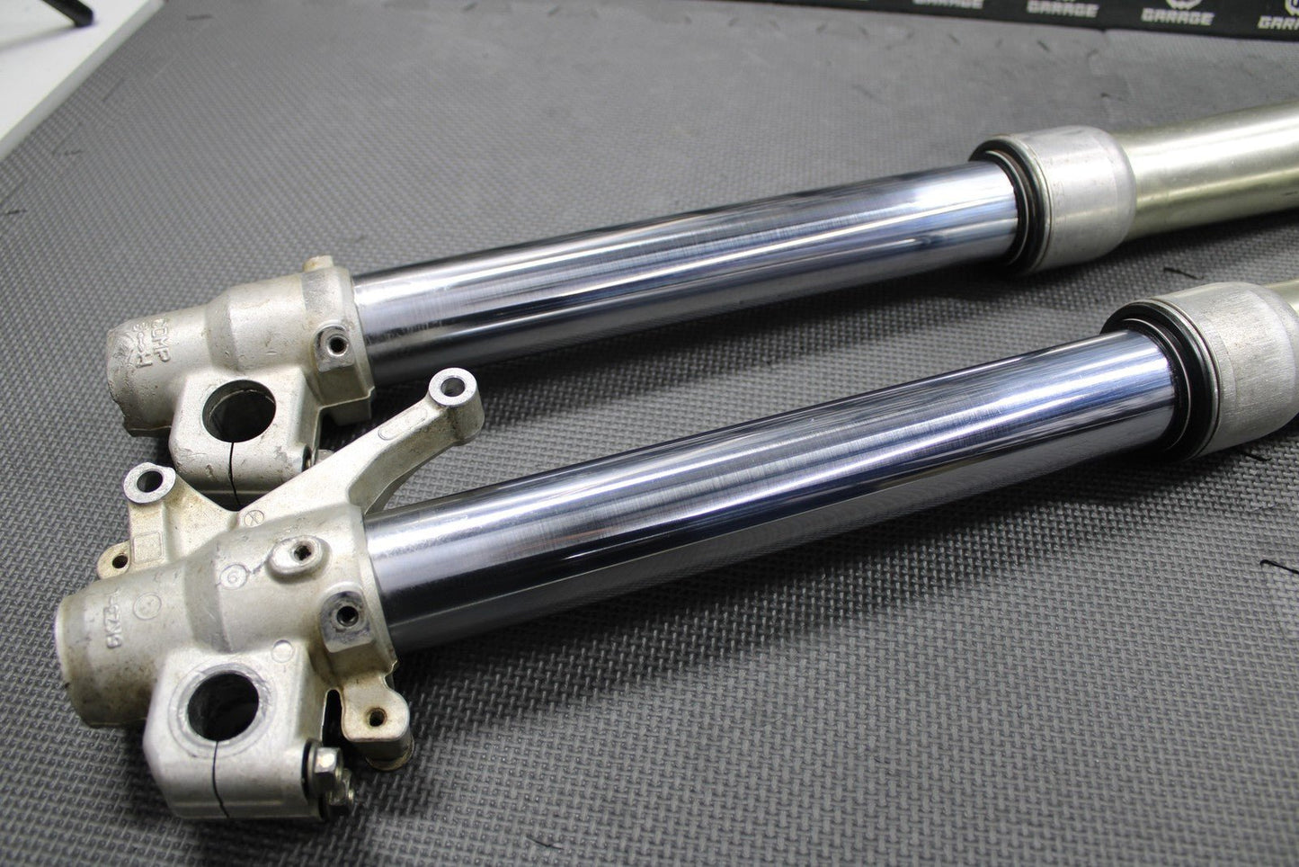 2000 HONDA CR125R OEM KYB 46MM RIGHT LEFT FRONT SUSPENSION FORKS SHOCKS GOOD! - hggarage