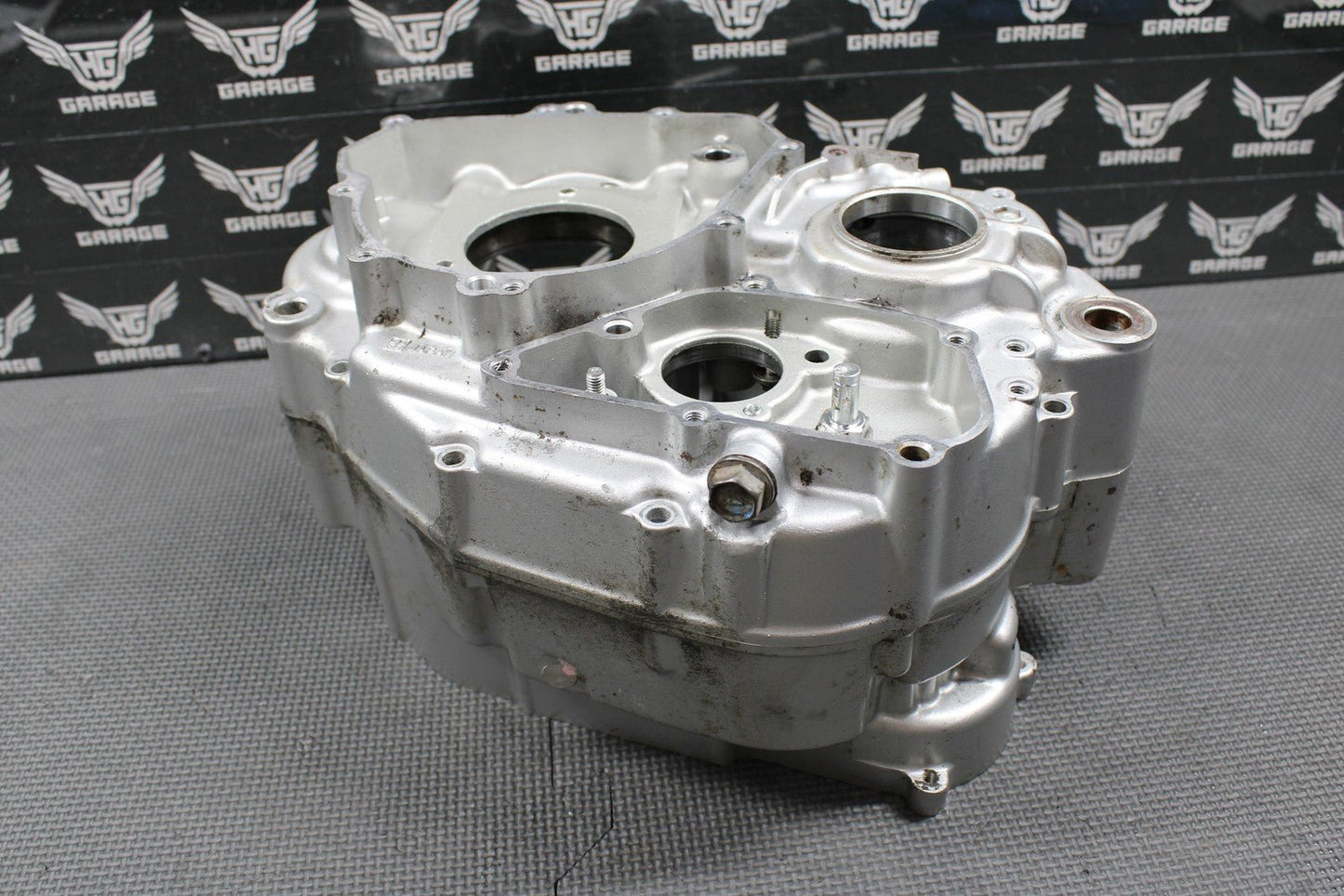 2009 KAWASAKI 09 - 14 KLX250 KLX250SF OEM ENGINE CRANKCASE CRANK CASES SET NICE! - hggarage