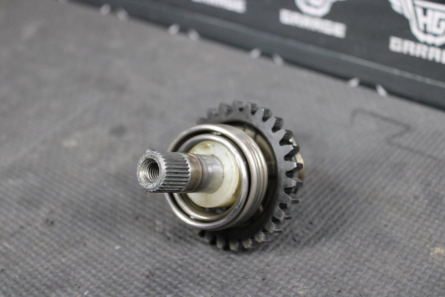 1999 SUZUKI RM125 OEM KICKSTART KICK START SHAFT W IDLER GEAR 26211 - 27C02 - hggarage