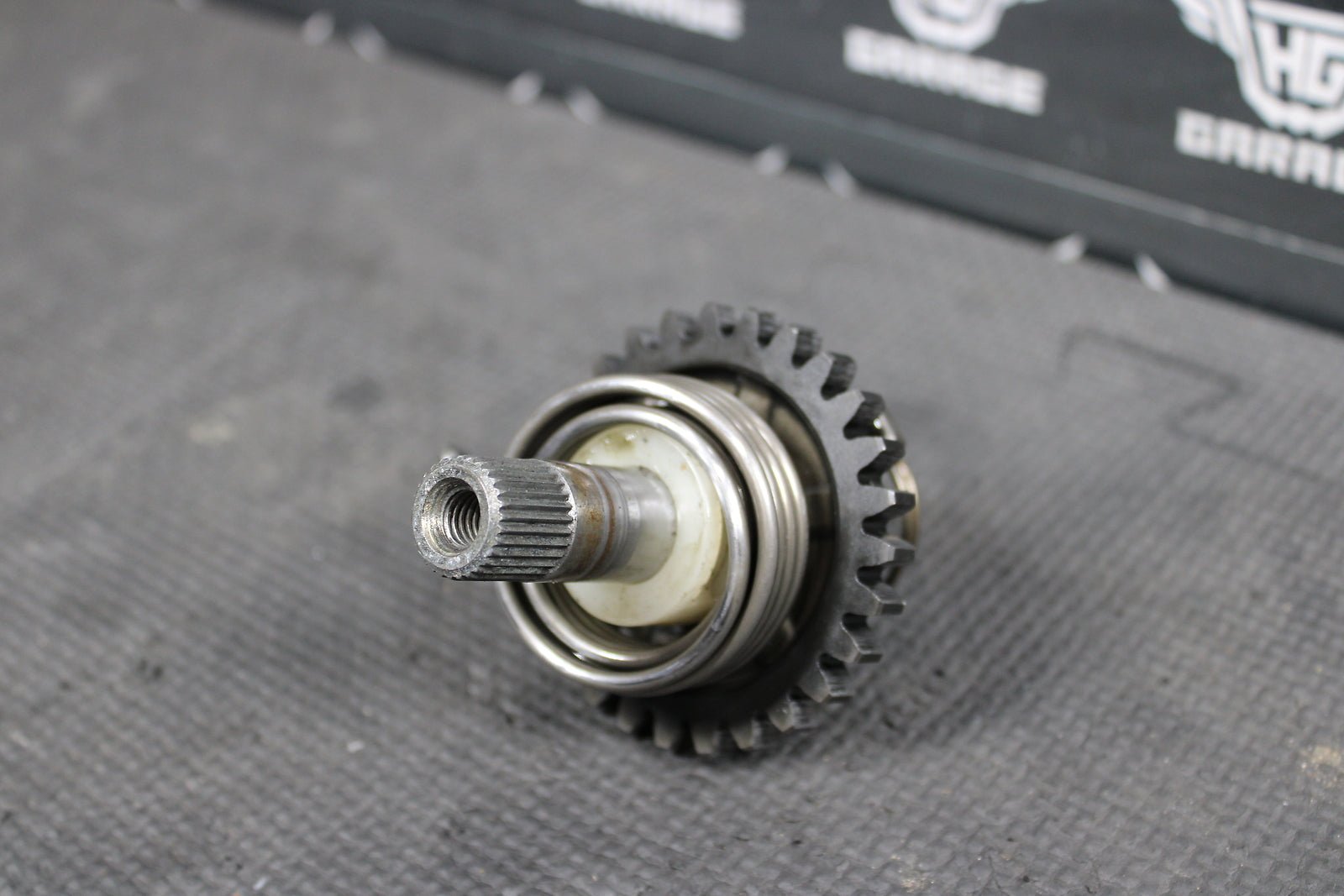 1999 SUZUKI RM125 OEM KICKSTART KICK START SHAFT W IDLER GEAR 26211 - 27C02 - hggarage
