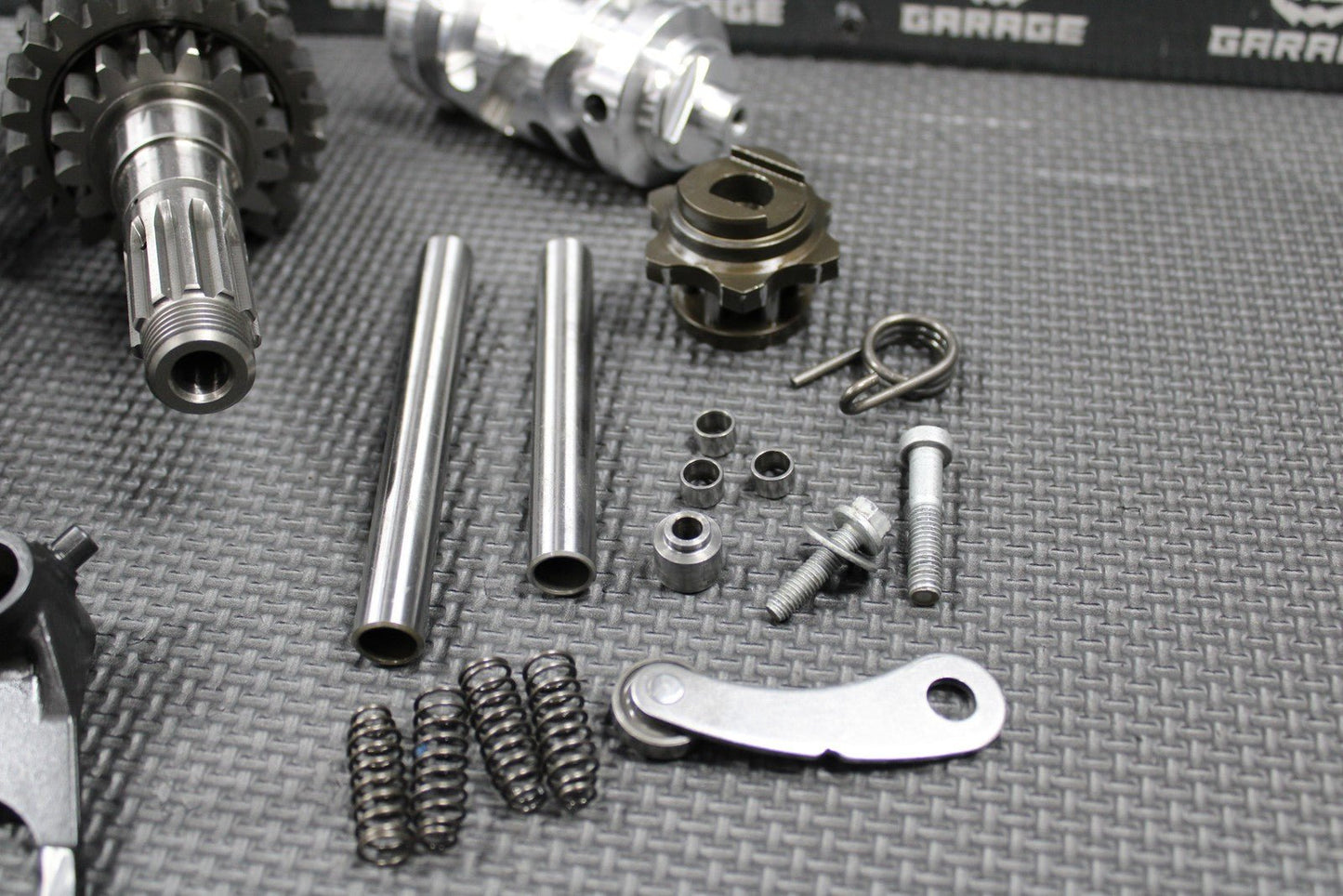 2013 KTM 450 SXF OEM 5 SPEED TRANSMISSION TRANNY GEARBOX GEARS SHIFT FORKS NICE! - hggarage