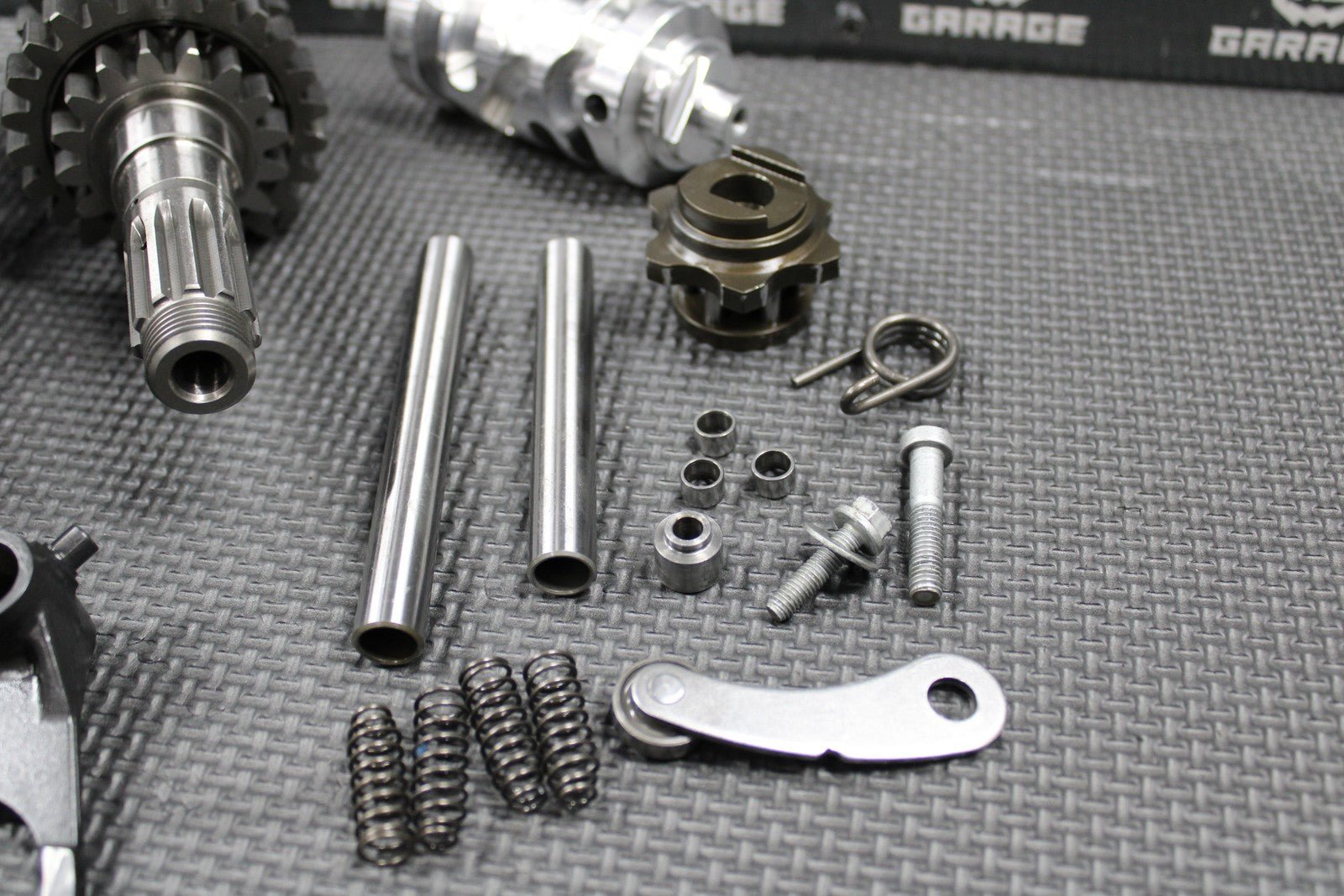 2013 KTM 450 SXF OEM 5 SPEED TRANSMISSION TRANNY GEARBOX GEARS SHIFT FORKS NICE! - hggarage