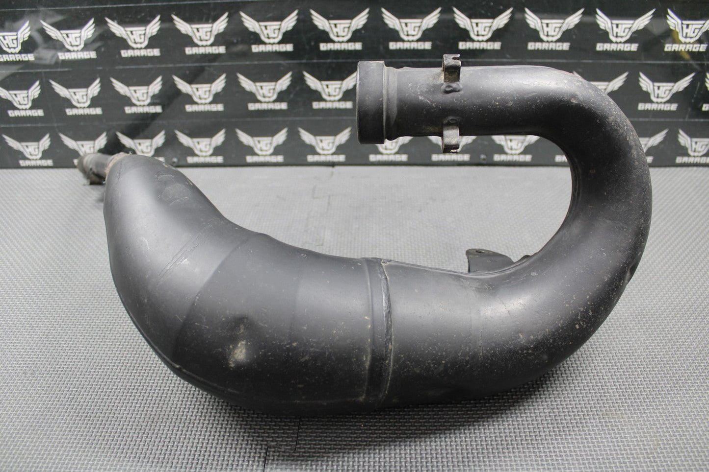 2003 KAWASAKI KX125 OEM EXHAUST PIPE EXPANSION CHAMBER HEADER 18120 - 0001 - hggarage