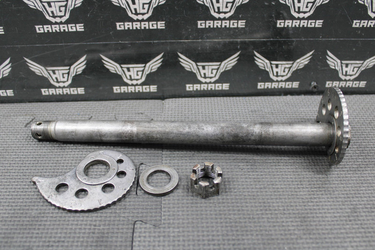 2003 KAWASAKI KLX400R KLX400SR OEM REAR AXLE BACK WHEEL PIVOT BOLT 41068 - S013 - hggarage
