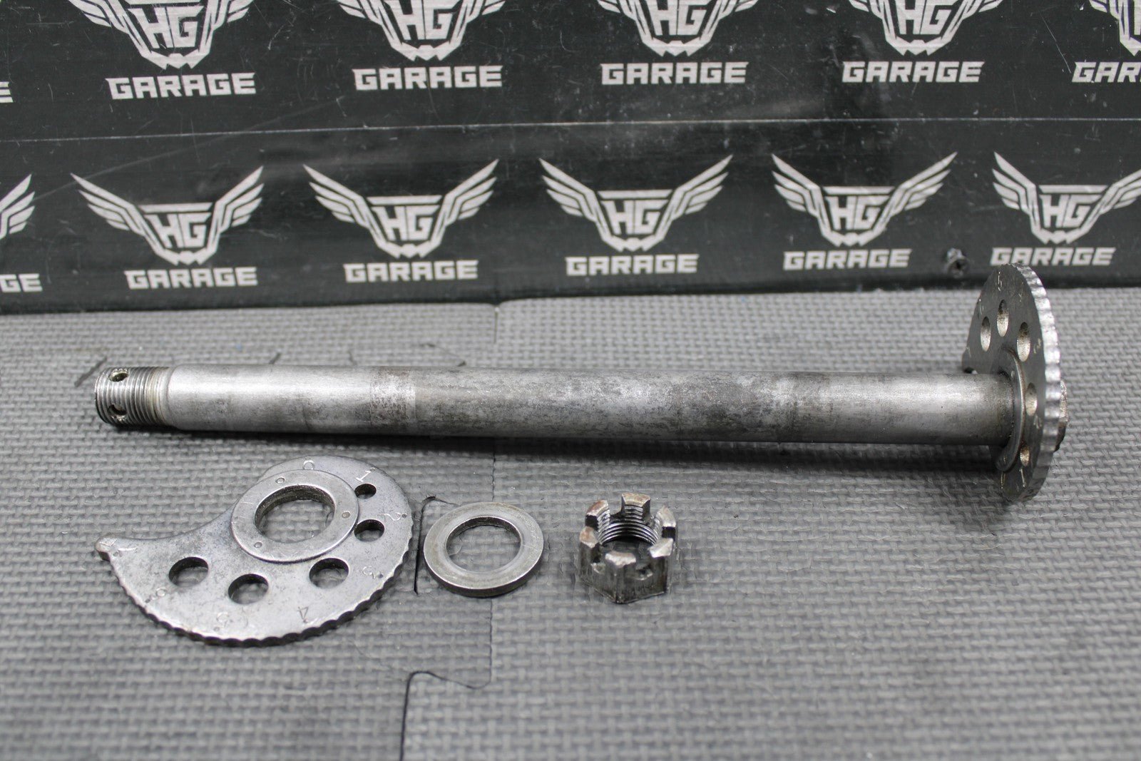 2003 KAWASAKI KLX400R KLX400SR OEM REAR AXLE BACK WHEEL PIVOT BOLT 41068 - S013 - hggarage