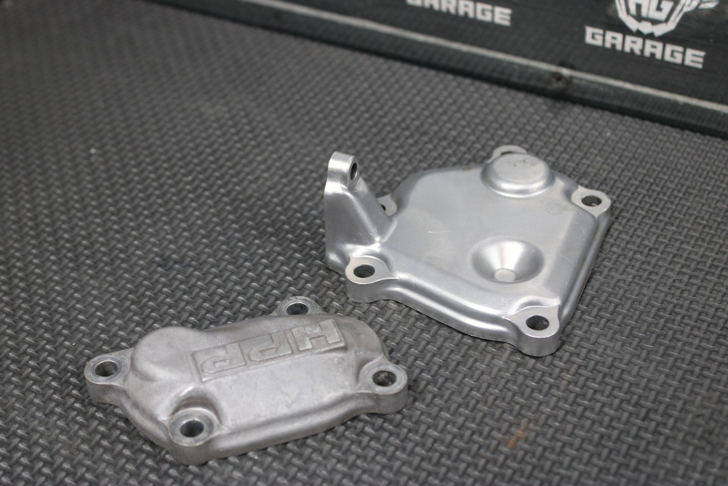 1998 93 - 99 HONDA CR125R OEM ENGINE CYLINDER JUG POWERVALVE COVERS SIDE TOP END - hggarage