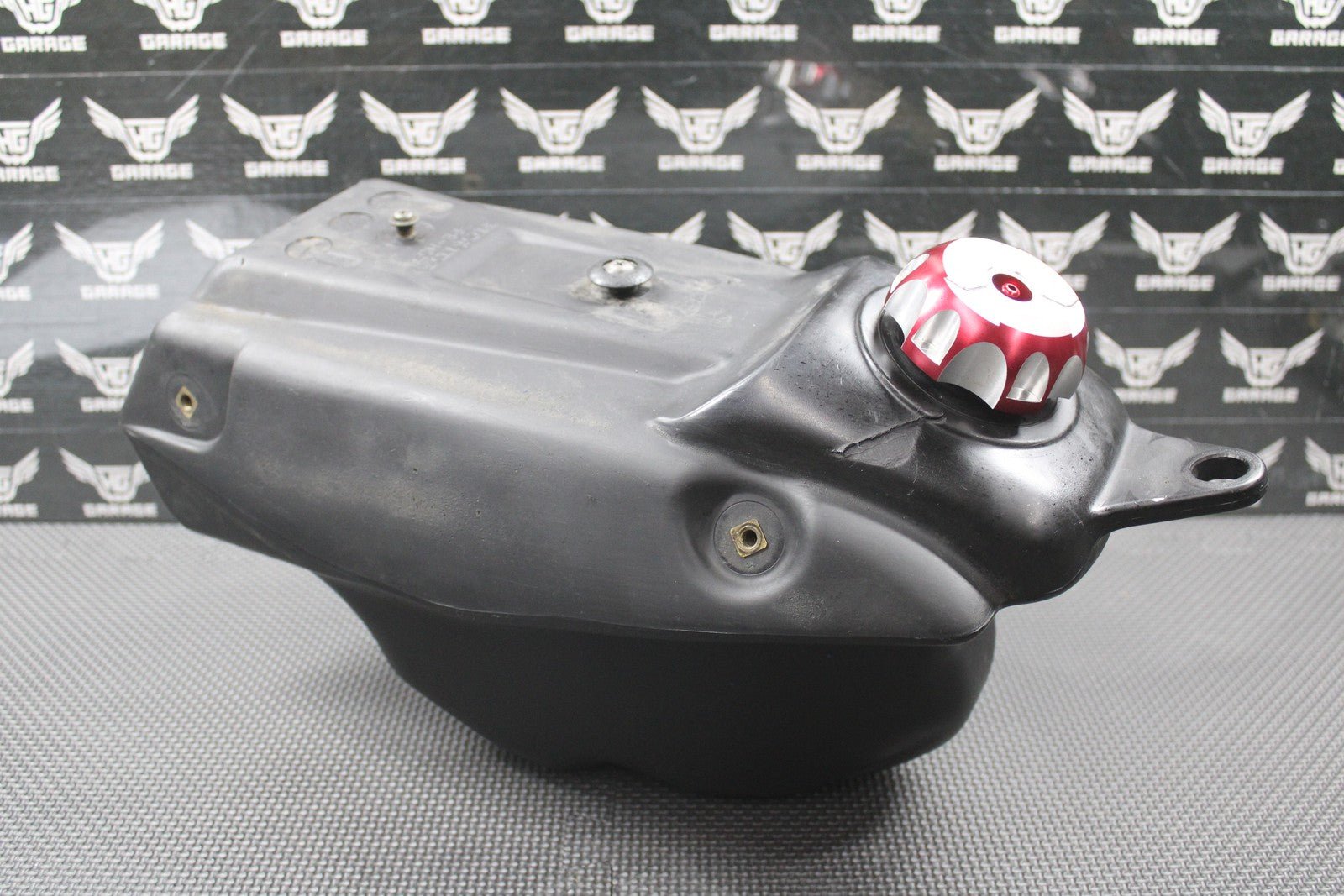 2000 2001 HONDA CR125R CR250R OEM GAS FUEL TANK CELL RESERVOIR CAP PETCOCK GOOD! - hggarage