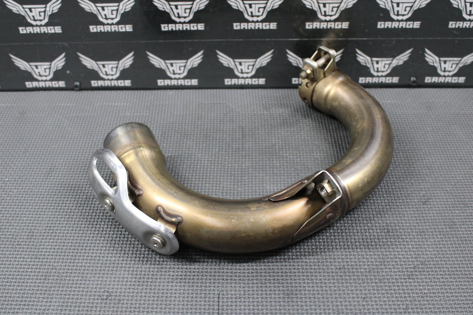 2019 17 - 19 YAMAHA YZ250FX YZ250F OEM EXHAUST PIPE CHAMBER HEADER 1SM - 14621 - E0 - 00 - hggarage