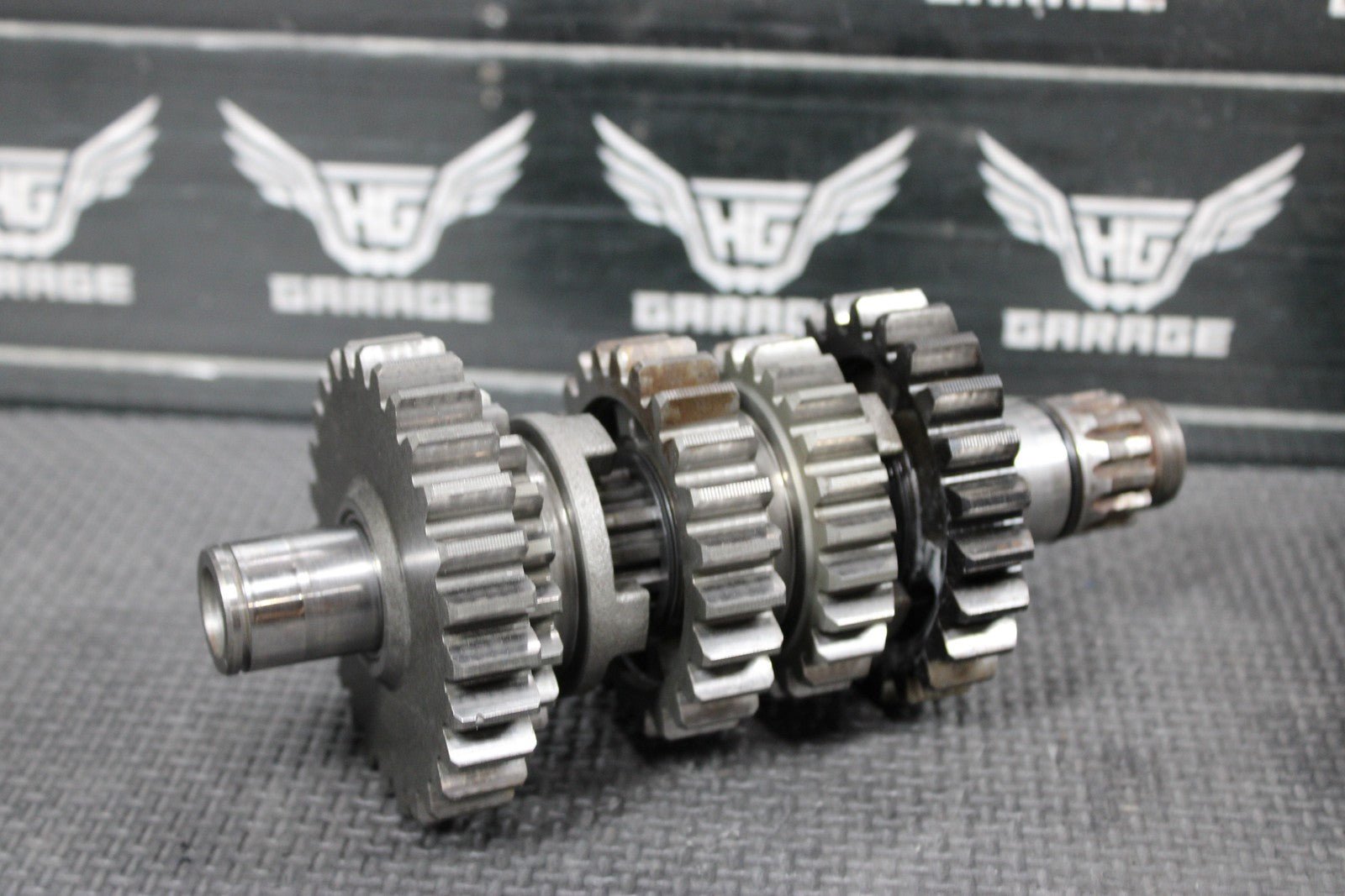 2006 06 - 09 YAMAHA YZ450F OEM ENGINE TRANSMISSION GEARBOX MAINSHAFT COUNTERSHAFT - hggarage