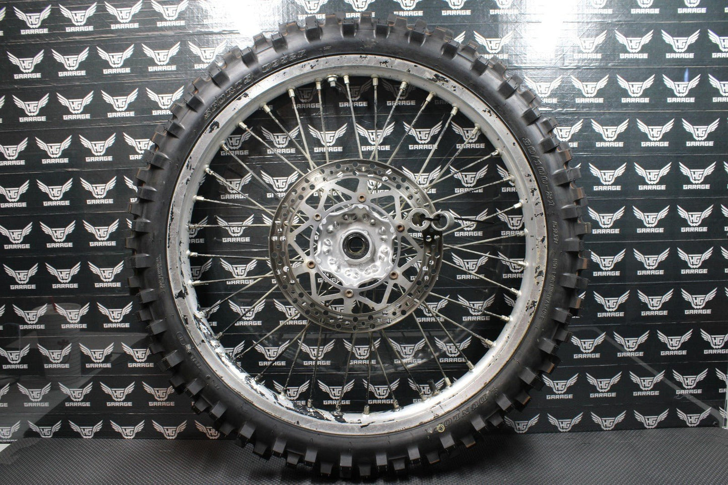 2001 YAMAHA YZ250F OEM FRONT WHEEL RIM 4SS - 25111 - 01 - 00 94416 - 21002 - 00 - hggarage