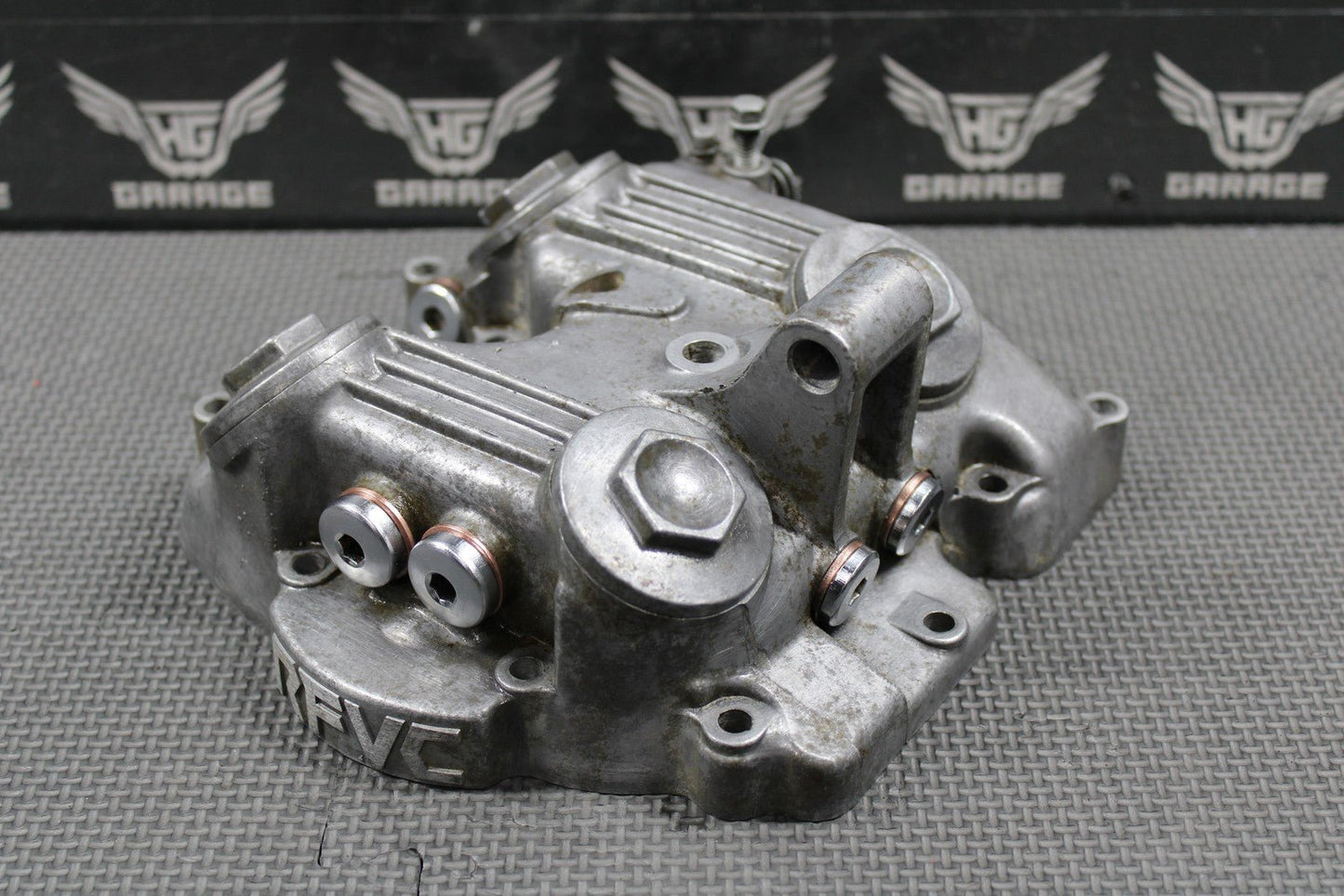 1991 HONDA 88 - 95 XR250R OEM CYLINDER HEAD VALVE COVER ROCKER ARMS TOP END NICE! - hggarage