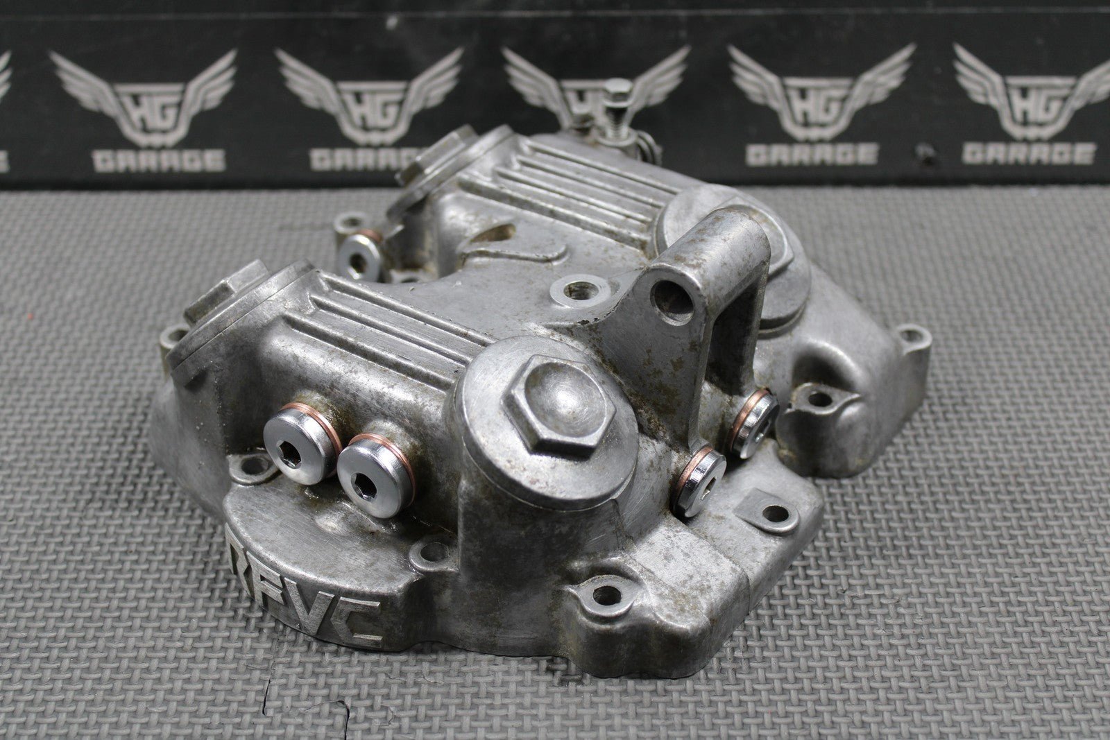 1991 HONDA 88 - 95 XR250R OEM CYLINDER HEAD VALVE COVER ROCKER ARMS TOP END NICE! - hggarage
