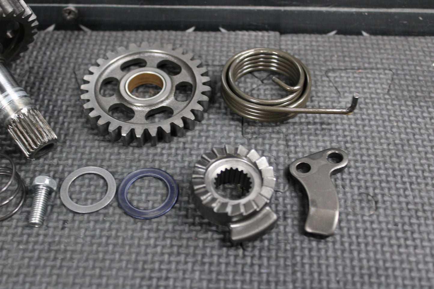 2007 HONDA CR125R CRF250R CRF250X OEM KICKSTART KICK START SHAFT W IDLER GEAR - hggarage