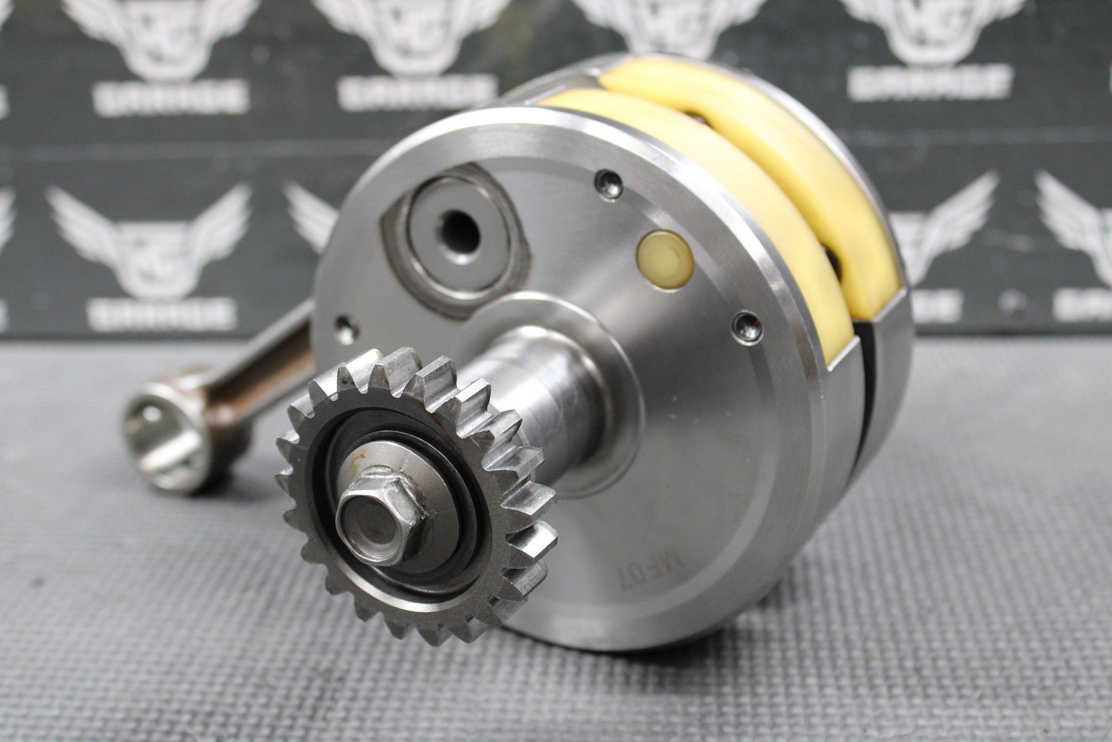 2003 SUZUKI 03 - 08 RM250 ENGINE MOTOR CRANKSHAFT CRANK SHAFT OEM CON ROD GOOD! - hggarage