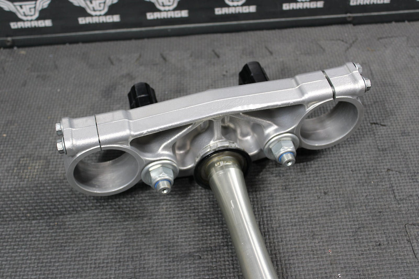 2006 HONDA CRF250R OEM FRONT FORKS LOWER UPPER TRIPLE TREE STEM CLAMP - hggarage