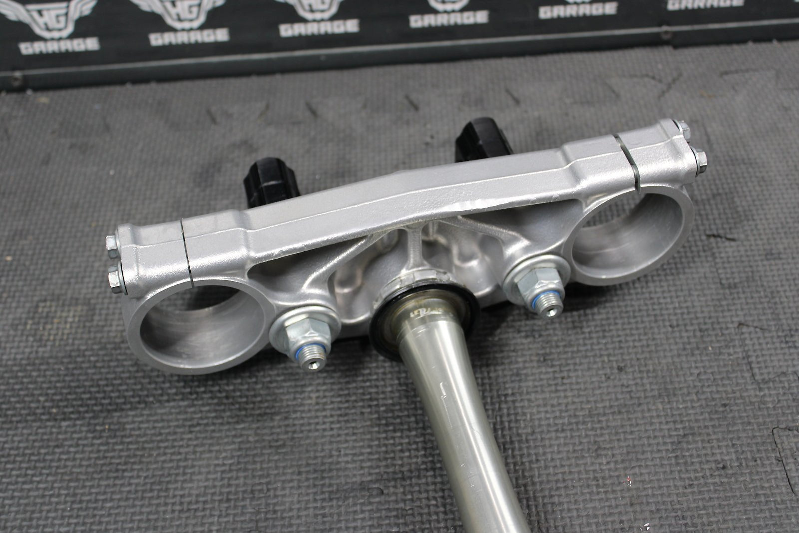 2006 HONDA CRF250R OEM FRONT FORKS LOWER UPPER TRIPLE TREE STEM CLAMP - hggarage