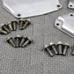 1999 SUZUKI 98 - 99 RM250 OEM POWER VALVE CYLINDER SIDE COVER COVERS & BOLTS - hggarage