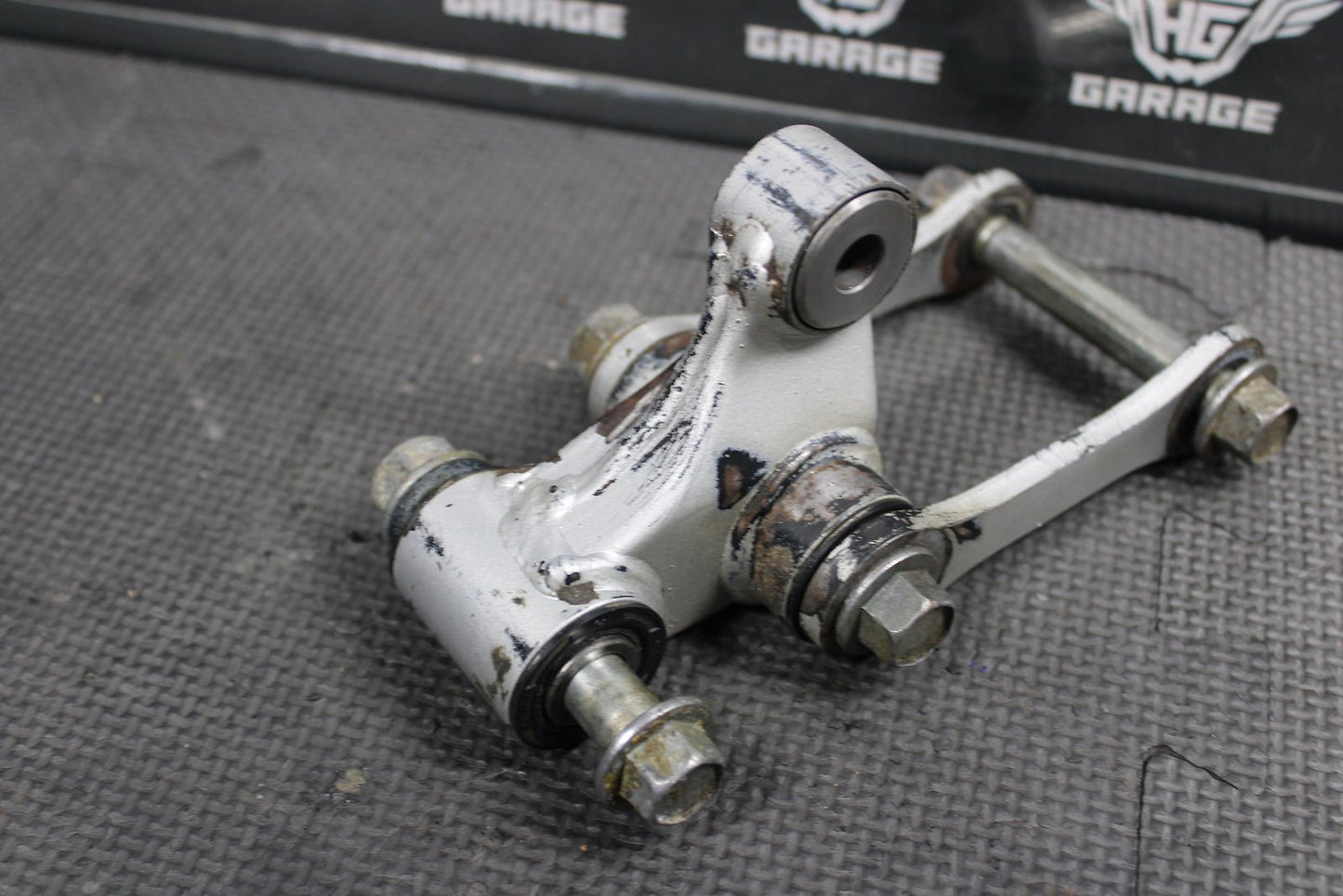 2000 Kawasaki KX65 OEM Rear Shock Linkage Links 39002 - 1056 46102 - 1433 - hggarage