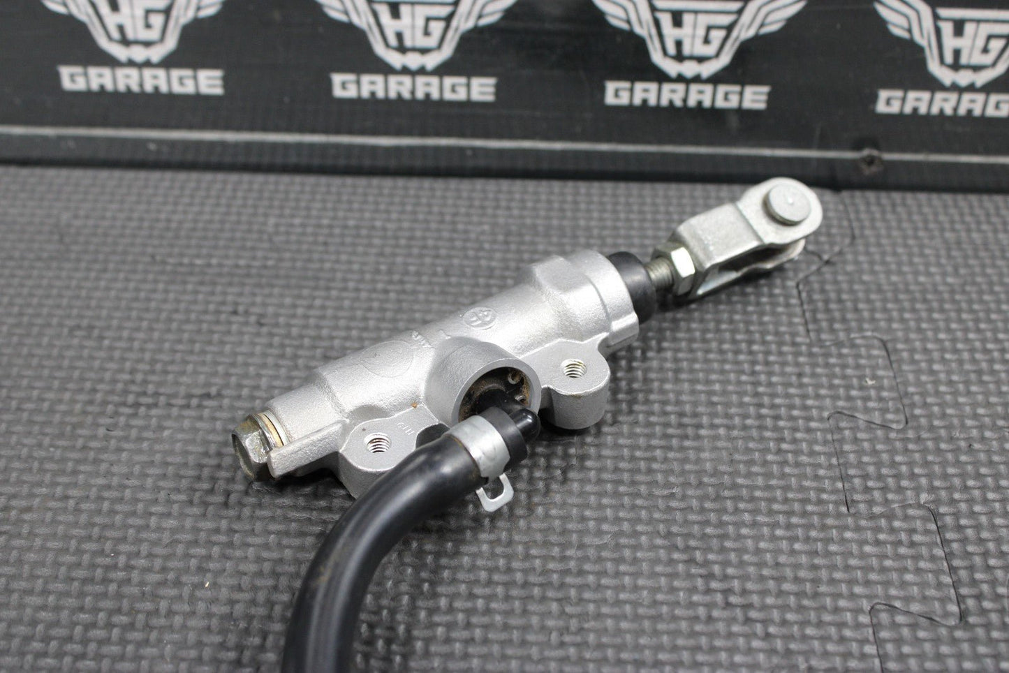 2012 KAWASAKI 01 - 22 KX85 KX100 OEM REAR BACK BRAKE MASTER CYLINDER W RESERVOIR - hggarage