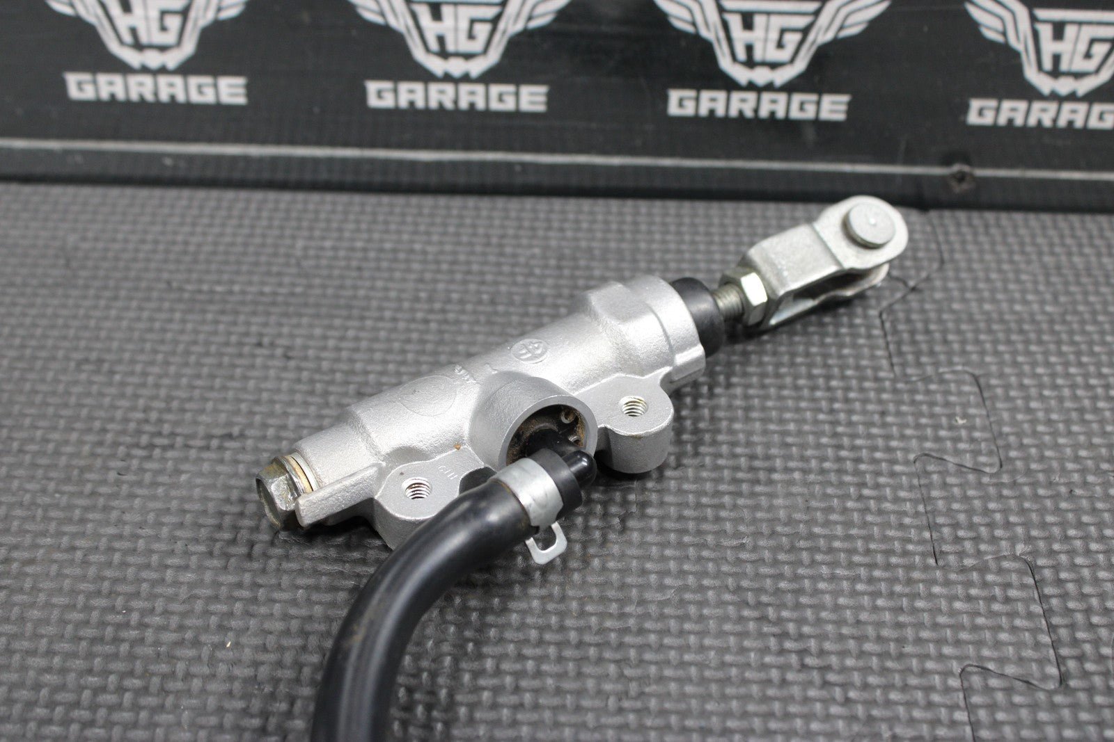 2012 KAWASAKI 01 - 22 KX85 KX100 OEM REAR BACK BRAKE MASTER CYLINDER W RESERVOIR - hggarage