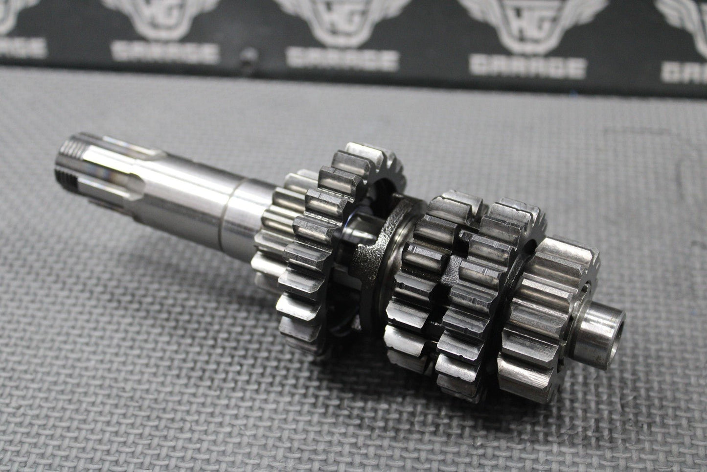 2003 KAWASAKI KLX400R KLX400SR OEM TRANSMISSION TRANNY GEARBOX GEARS SHIFT FORKS - hggarage