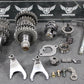 2005 03 - 05 YAMAHA YZ450F OEM ENGINE TRANSMISSION TRANNY GEARBOX FORKS DRUM GEARS - hggarage
