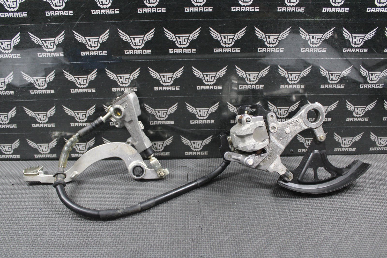 2019 SUZUKI 19 - 25 RMZ250 OEM REAR BACK BRAKE CALIPER MASTER CYLINDER LEVER GOOD! - hggarage