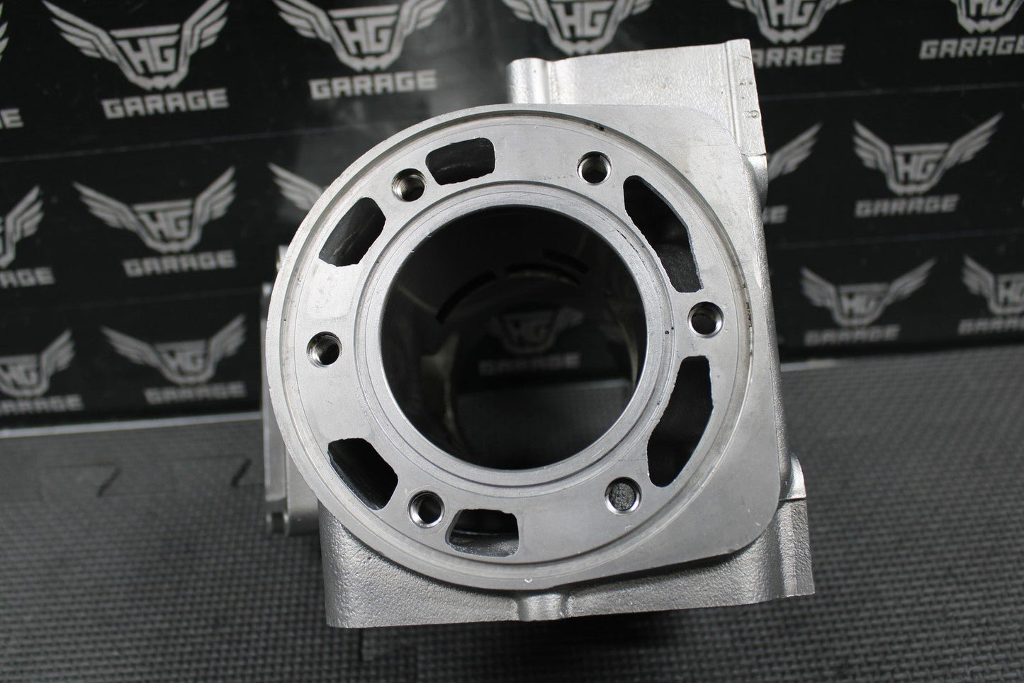 1999 99 - 00 HUSQVARNA CR250 WR250 OEM CYLINDER BORE JUG TOP END 66.40MM 800086805 - hggarage