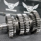 1996 KAWASAKI KX125 94 - 98 OEM TRANSMISSION GEARS GEARBOX SHIFT FORKS DRUM SHAFTS - hggarage